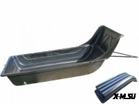 Сани-волокуши с отбойником и накладками ПРЕМИУМ