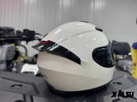 Шлем интеграл HETOSHI XD1-90 цв. Белый глянцевый  р. L 