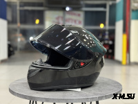 Шлем интеграл HETOSHI XD1-91 цв. Черный глянцевый  р. S