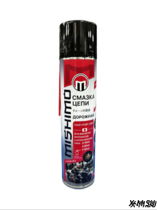 Смазка цепи дорожная для мотоциклов MISHIMO, 400 мл артикул MM3100-0040