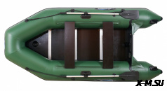 Моторно-гребная лодка ПВХ GLADIATOR A 320 ТК с фанерным полом