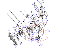 Машинка газ-реверс 4-Х ТАКТНОГО ПЛМ HIDEA F30FEL