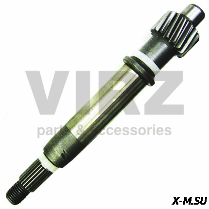 Вал редуктора ведущий 152QMI, 157QMJ (L=172mm) 