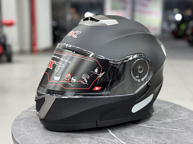 Шлем модуляр HETOSHI XD1-256 цв.Черный матовый  р. XL