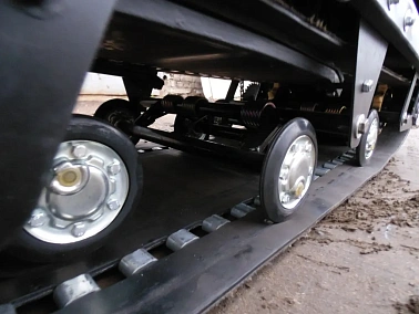 Мотобуксировщик AhtaR Зима 9 л/с с вариатором