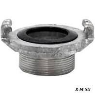 Головка цапковая DDE ГЦ-50 (D-2") алюминий