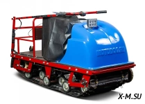 Мотобуксировщик MOTODOG 500, 15  передний привод