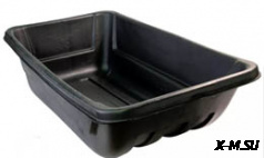 КОРЫТО ДЛЯ ТЕЛЕЖКИ ПРИЦЕПНОЙ К МОПЕДУ VORTEX (ЕСТЬ УШКИ ДЛЯ КРЕПЛЕНИЯ К РАМЕ ПРИЦЕПА)