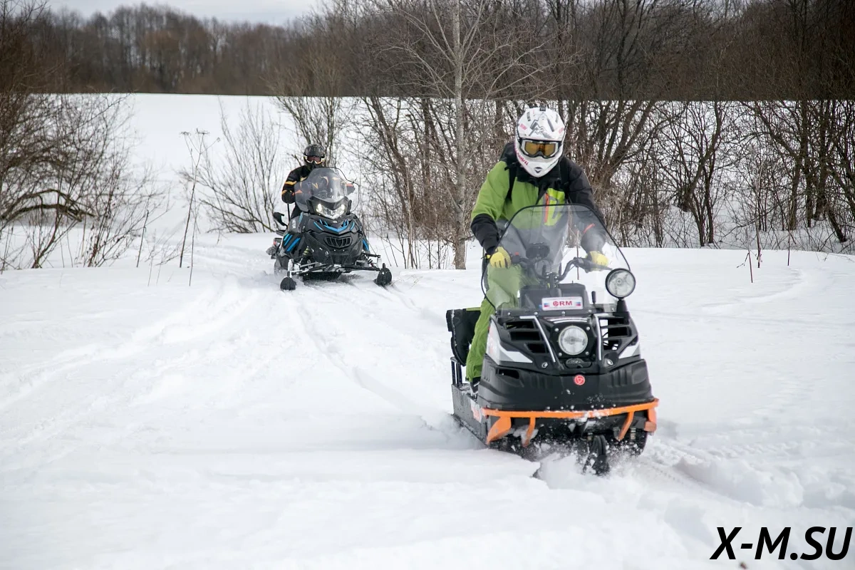 Снегоход Русская механика РМ БУРАН ЛИДЕР АЕ