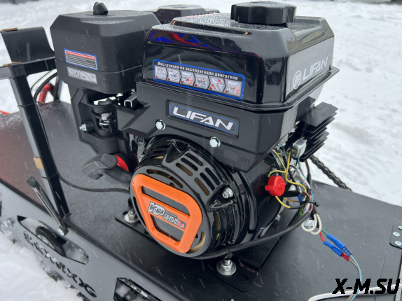 Мотобуксировщик EX-MOTO SNOWDOG S380 8л.с.