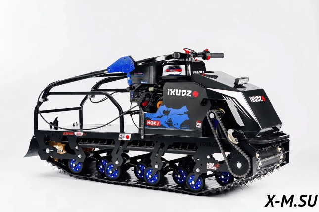 Мотобуксировщик IKUDZO 2.0 LONG 1700/500 EKR20 (двс DINKING)