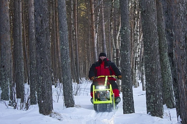 Мотобуксировщик POMOR X-1 PRO K7.5 (8)