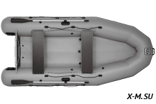 Лодка ПВХ Фрегат 390 FM Light Jet/L/S (ФМ Лайт Джет/Л/С)