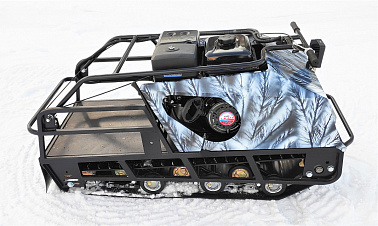 Мотобуксировщик Irondog (Железная собака) M500 20  Камуфляж Охотник