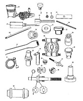 Инструменты (Часть 2) 4-Х ТАКТНОГО ПЛМ MERCURY 50 Серийный номер от 0P515897 и выше