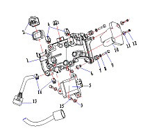 Двигатель (часть 5) 4-Х ТАКТНОГО ПЛМ HIDEA F30FEL