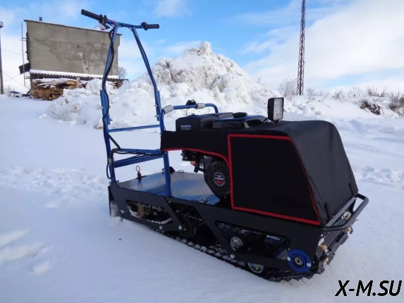 Мотобуксировщик ЮКОН 500 МИНИ 15 л.с.