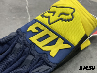 Перчатки взрослые FOX XD2-1 цв. Сине-желтый  р. L
