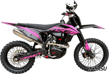 Эндуро / кроссовый мотоцикл BSE T4 Pink (ZS172FMM-5)