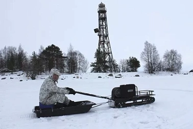 Мотобуксировщик ОНЕГО 380 МИНИ 6.5 л.с.