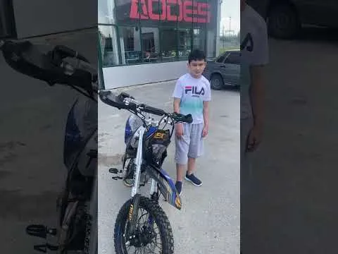 Отзыв юного обладателя о магазине X-MOTORS г. Нижневартовск! ПИТБАЙК PROMAX FIDET 190E PRO 17/14