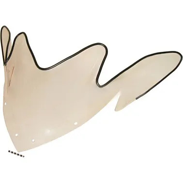 Стекло ветровое для снегохода YAMAHA SRVIPER L TX LE/SE,R TX LE/SE,X TX LE/SE 2015 (25см, 2мм,ПЭТг)