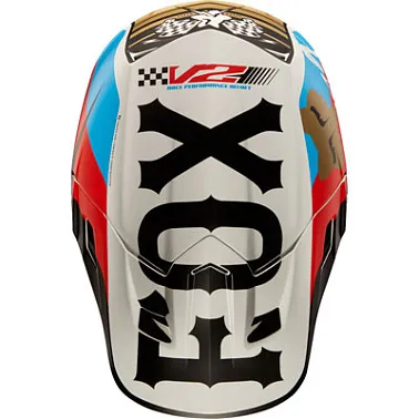 Козырек к шлему Fox V2 Helmet Visor Rohr White